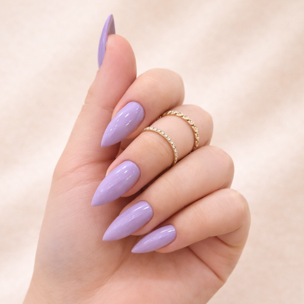 lavender nails