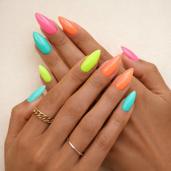 neon nails