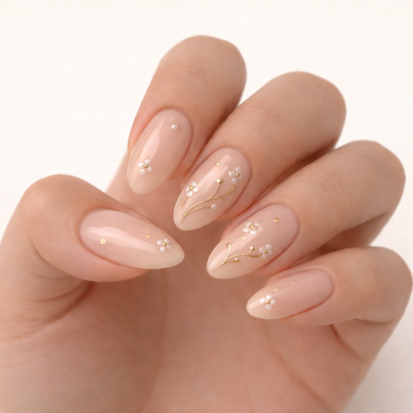 nude nail designs