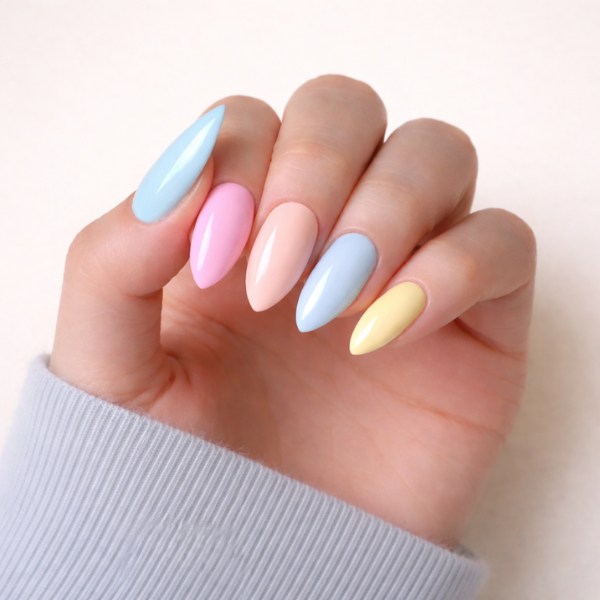 pastel nails