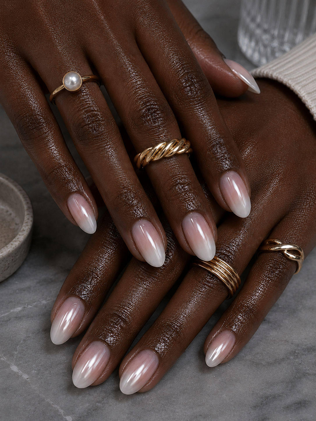 Strawberry Milk Nails