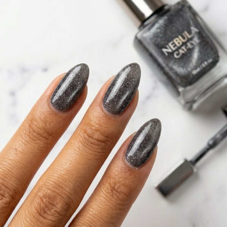 grey nail designs