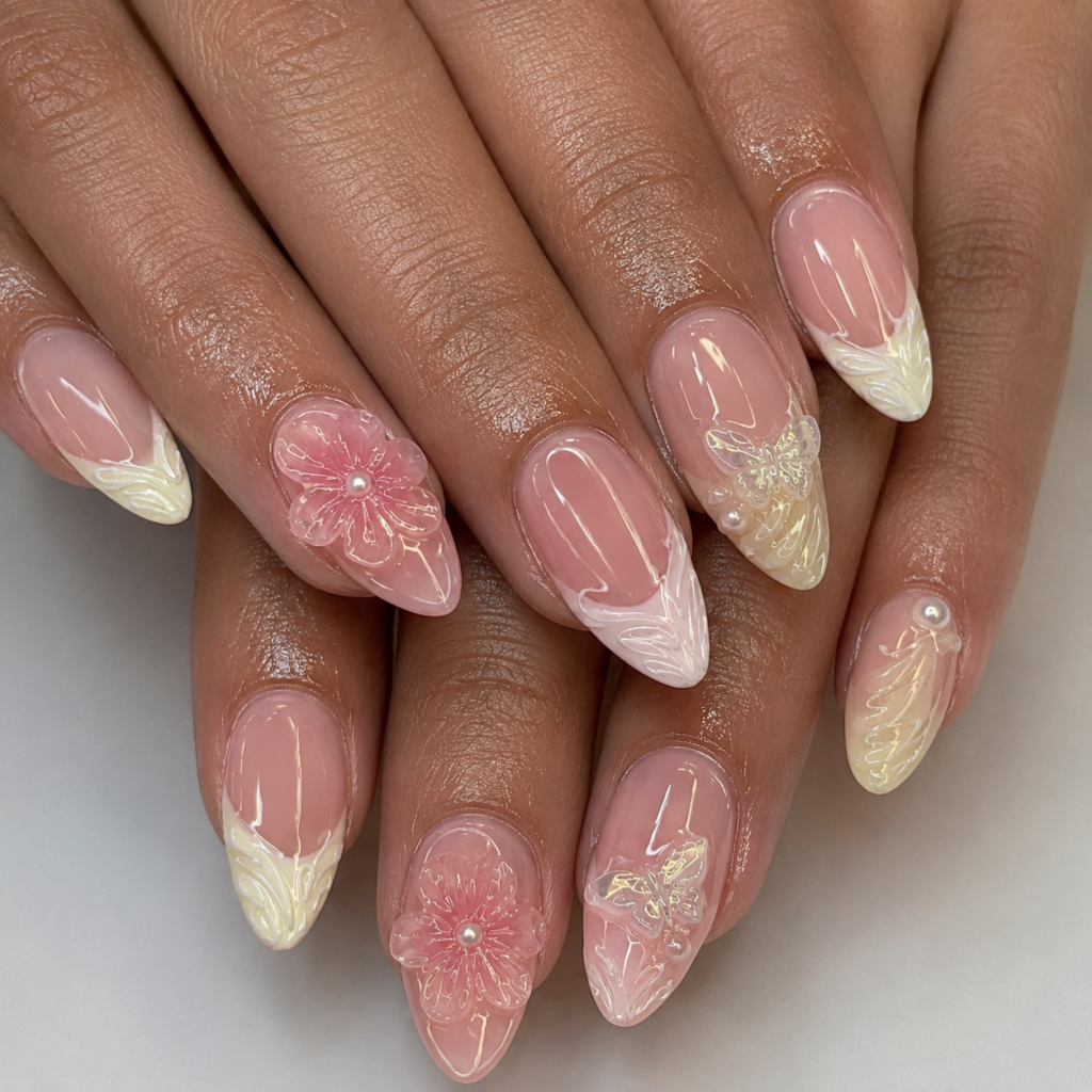 Floral Nail