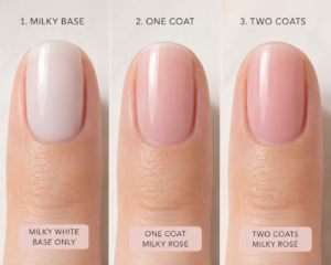 How to Get Milky Rosé Nails at Home (DIY)