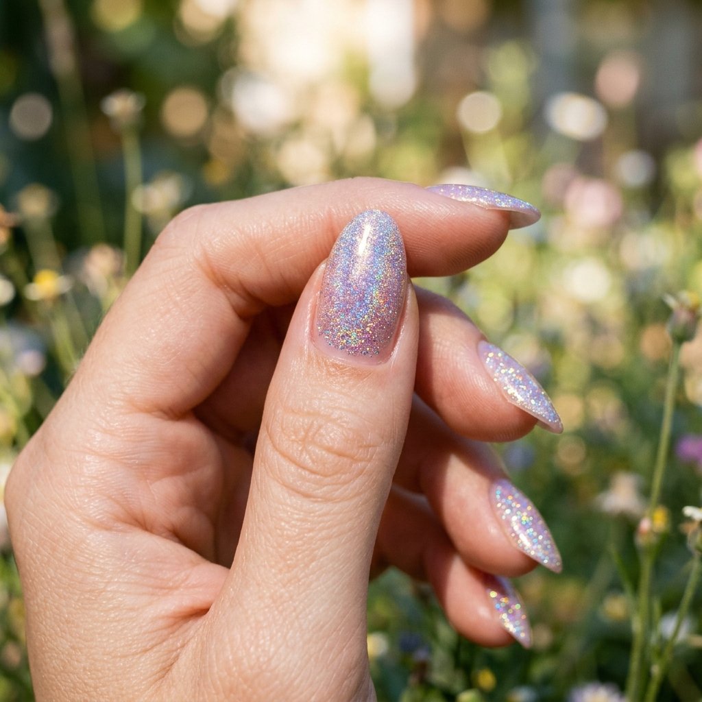 Fairy Dust Glitter Nails
