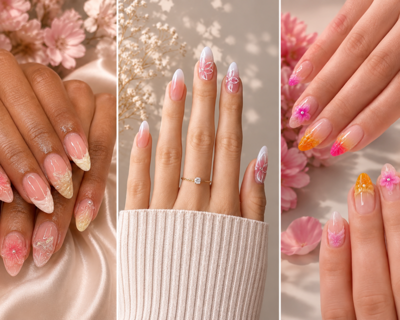 16 Stunning Floral Nail Art Designs to Try Now