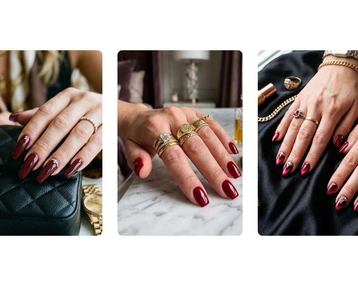 Mob Wife Nails: 12 Luxe Designs That Scream Rich-Girl Glamour