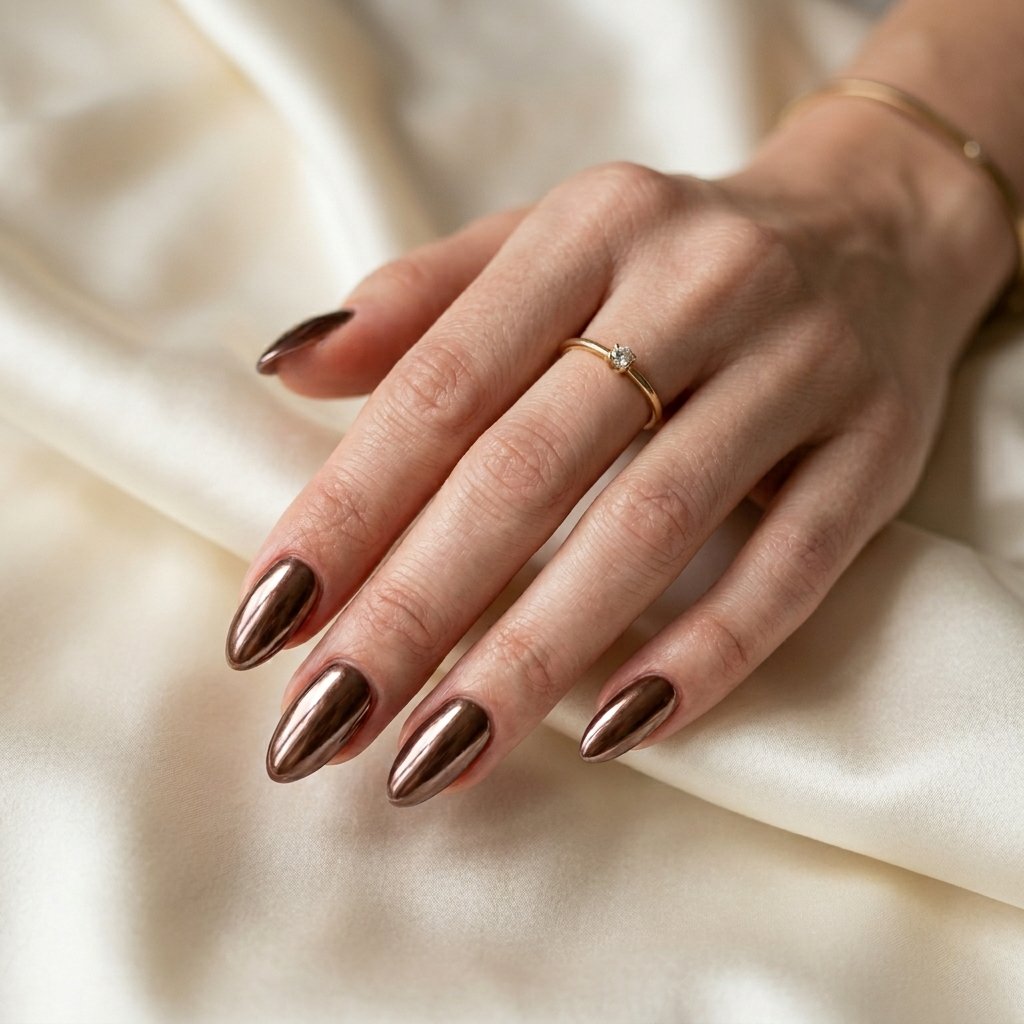 Mocha Mousse Nails