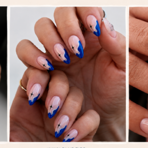 18 Blue French Tip Nails to Try Right Now