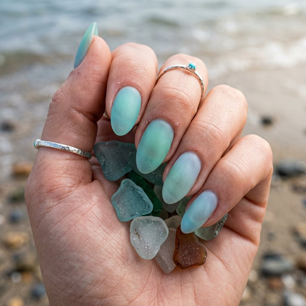beach nail designs