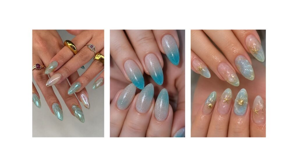 Sea Glass Nails: 10 Dreamy Coastal Looks to Try