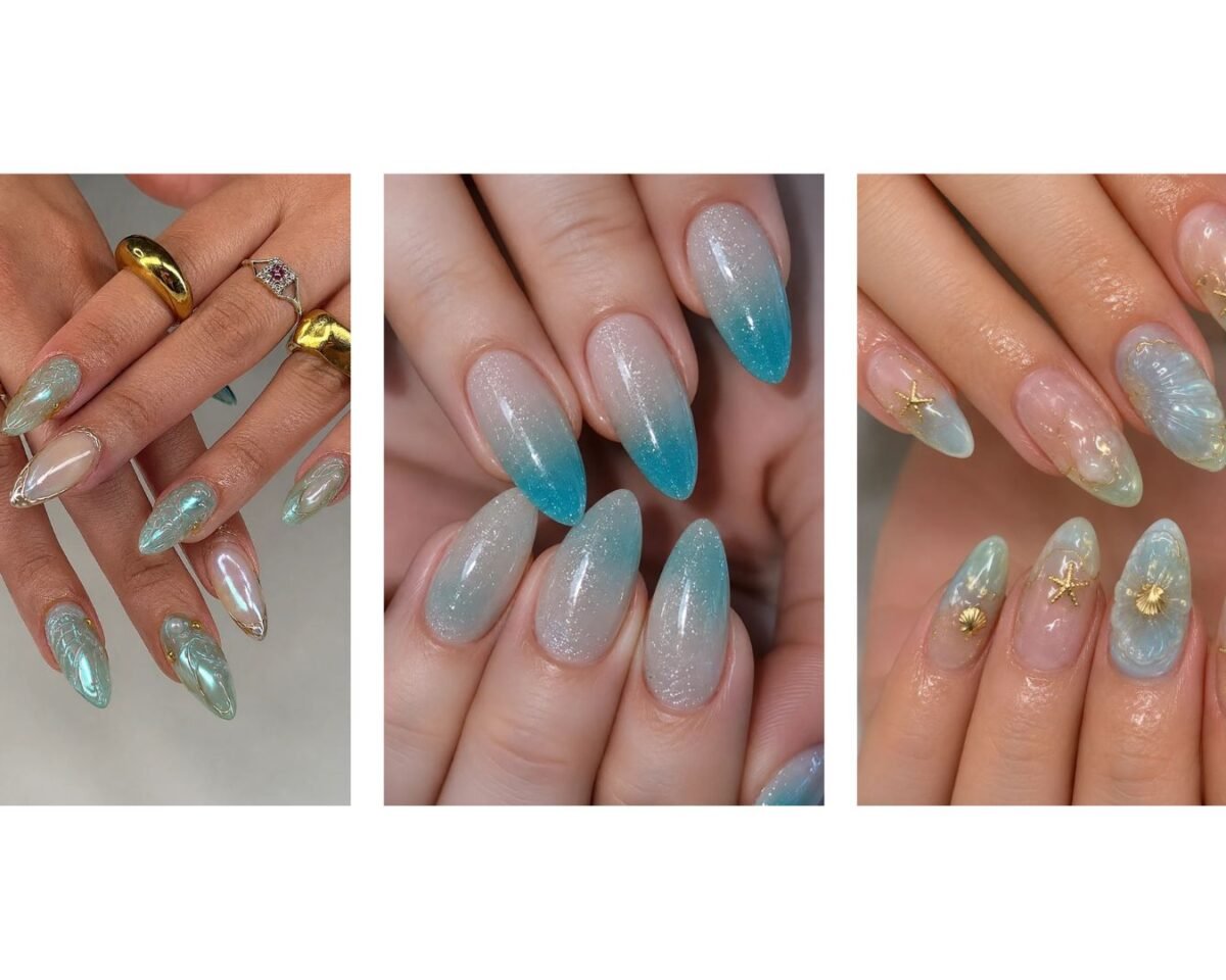 Sea Glass Nails: 10 Dreamy Coastal Looks to Try
