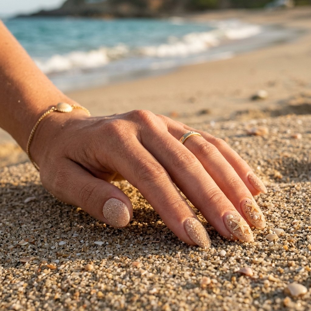 Starfish & Sandy Shore Nails
