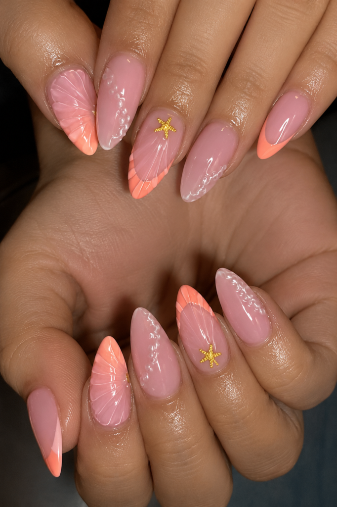Coral Nails