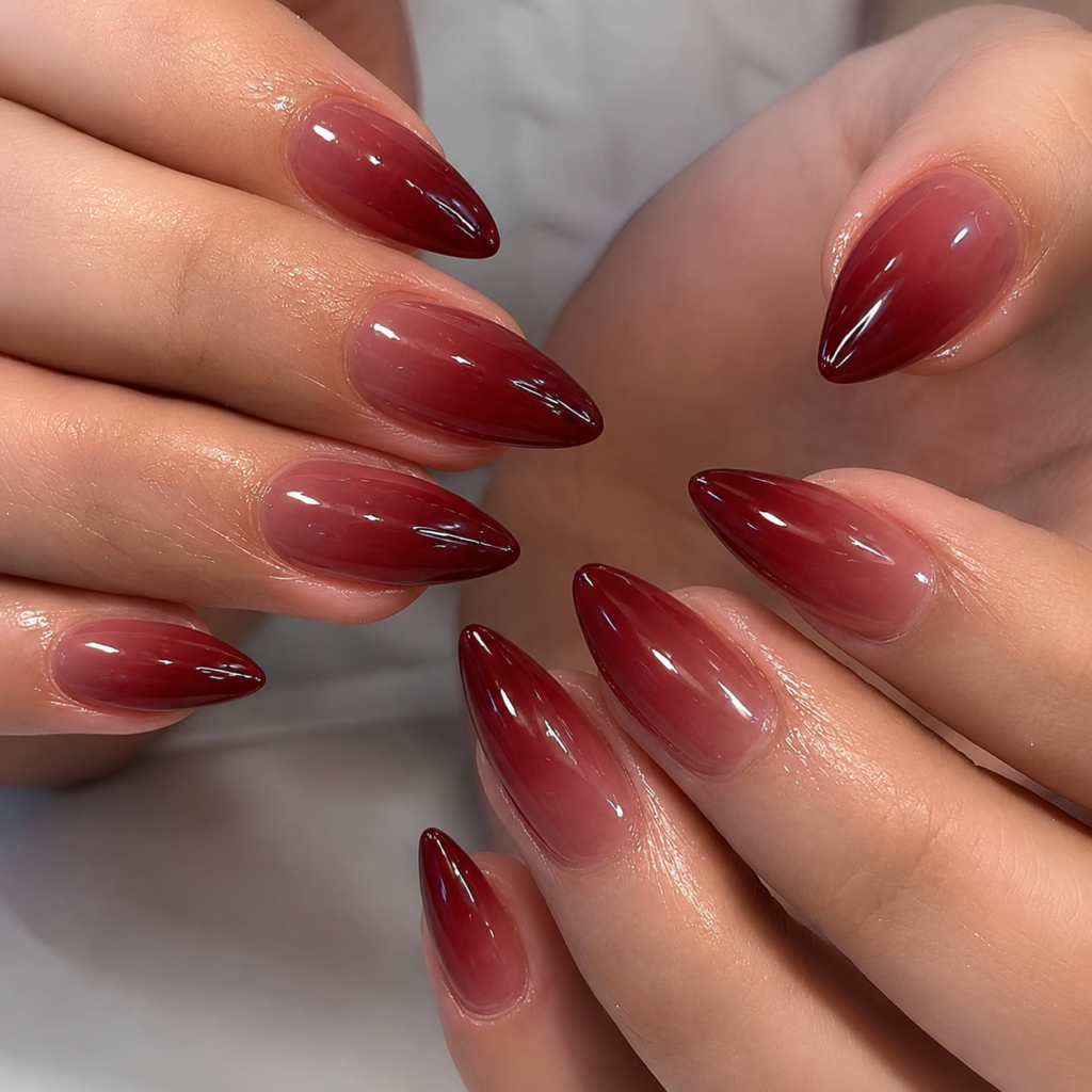 glazed jelly nails