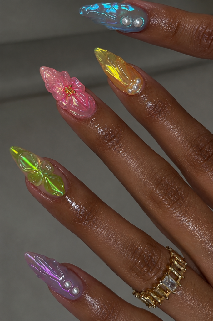 glazed jelly nails