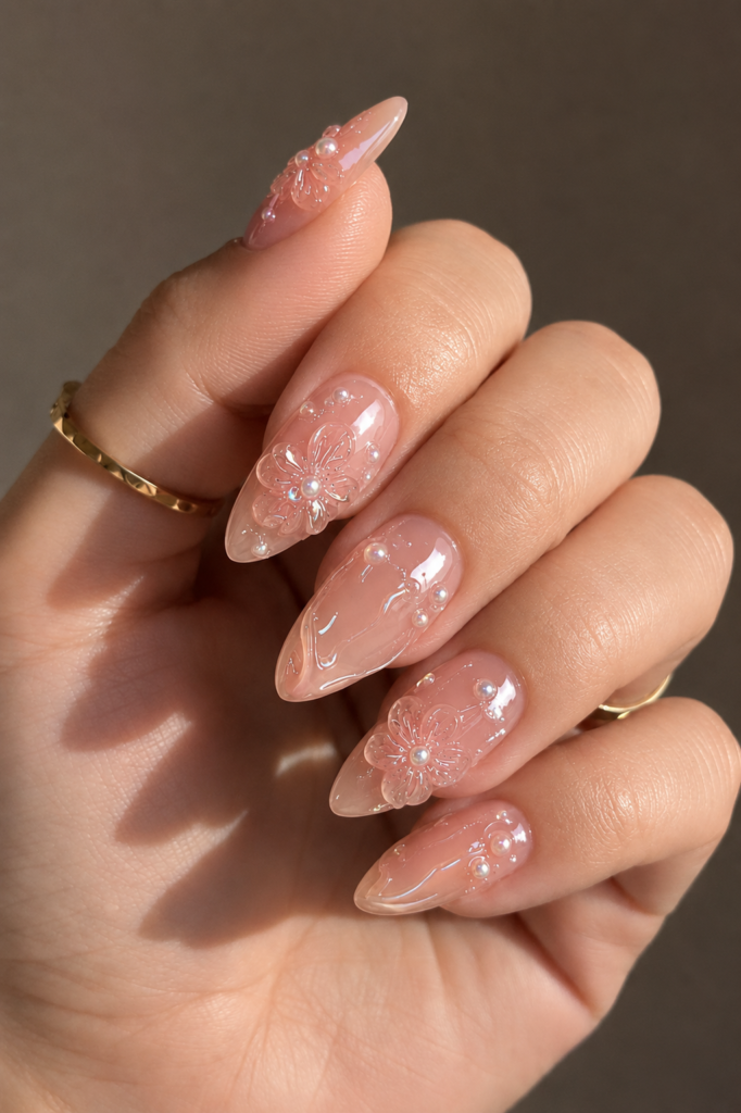 glazed jelly nails