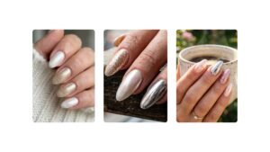 shimmer nails