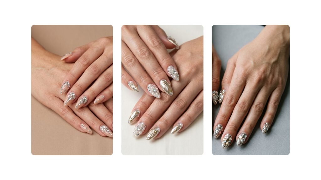 Bedazzled Nails: Sparkling Designs That Steal the Spotlight