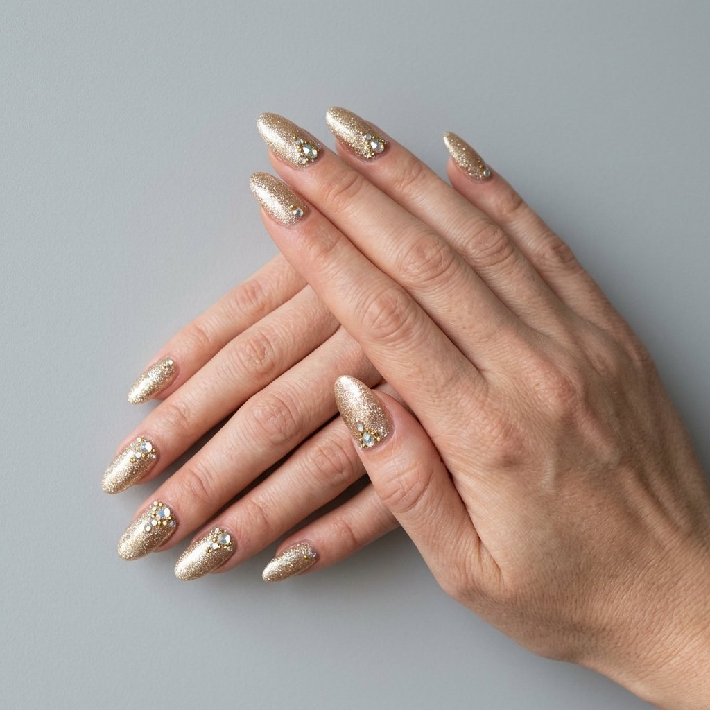 Bedazzled Nails