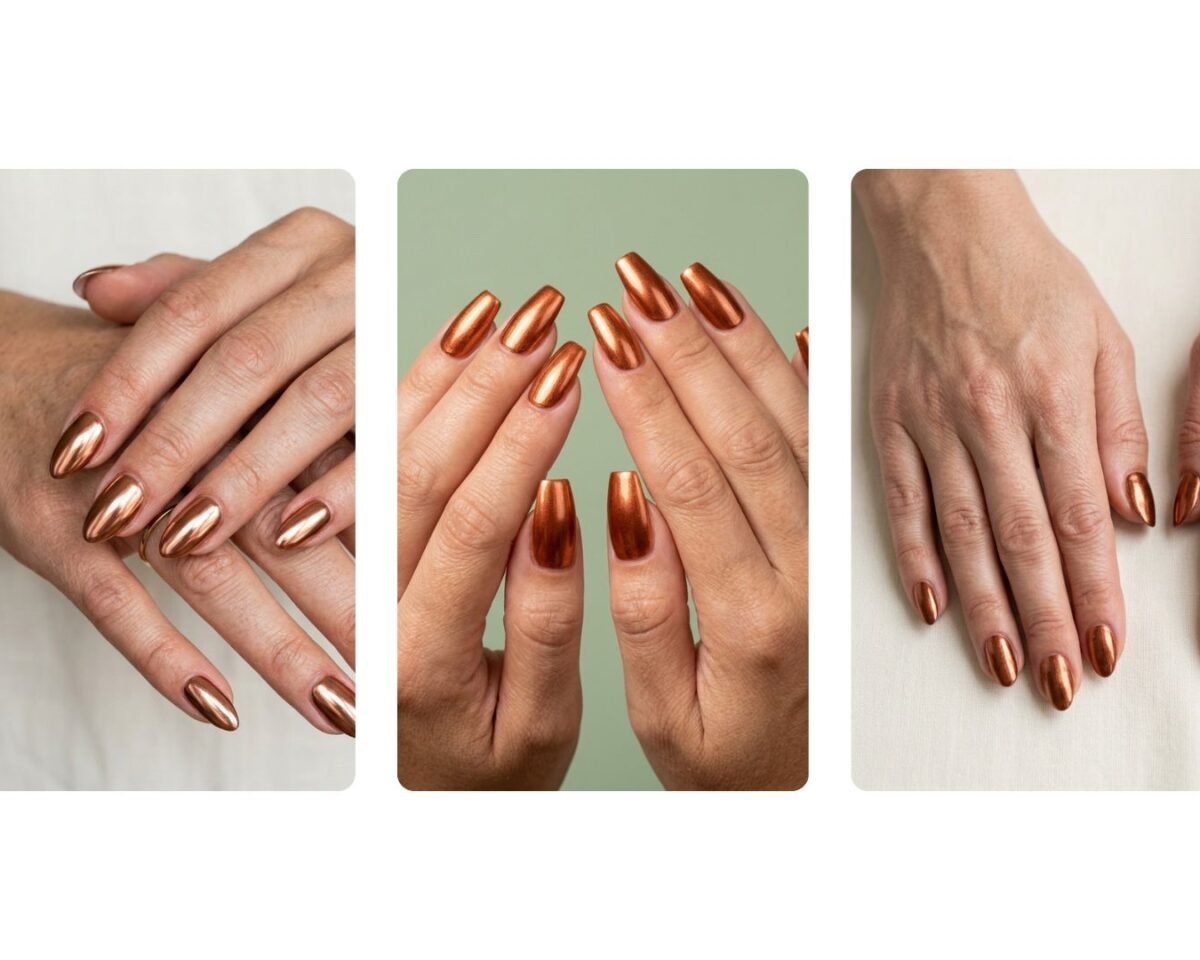 Copper Nails Are the Metallic Trend Everyone’s Talking About