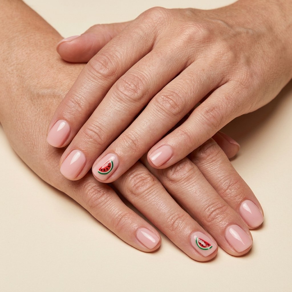 Minimal Accent Manicure