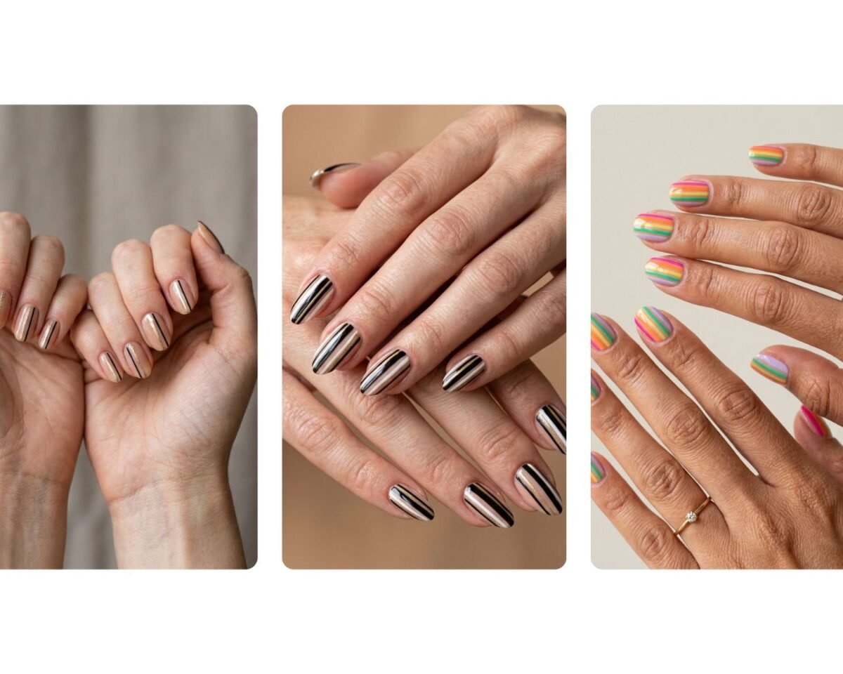 Striped Nails: Chic Designs That Stand Out