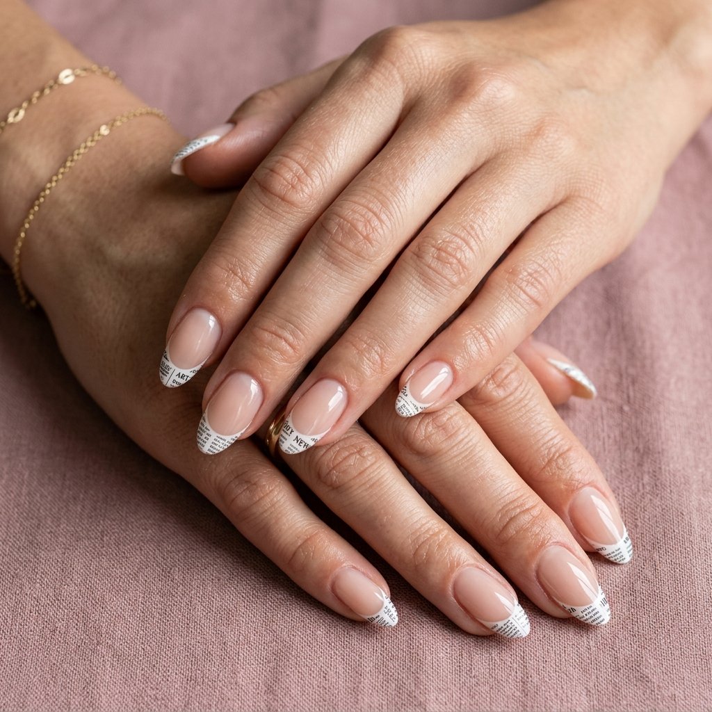 Newspaper Nails