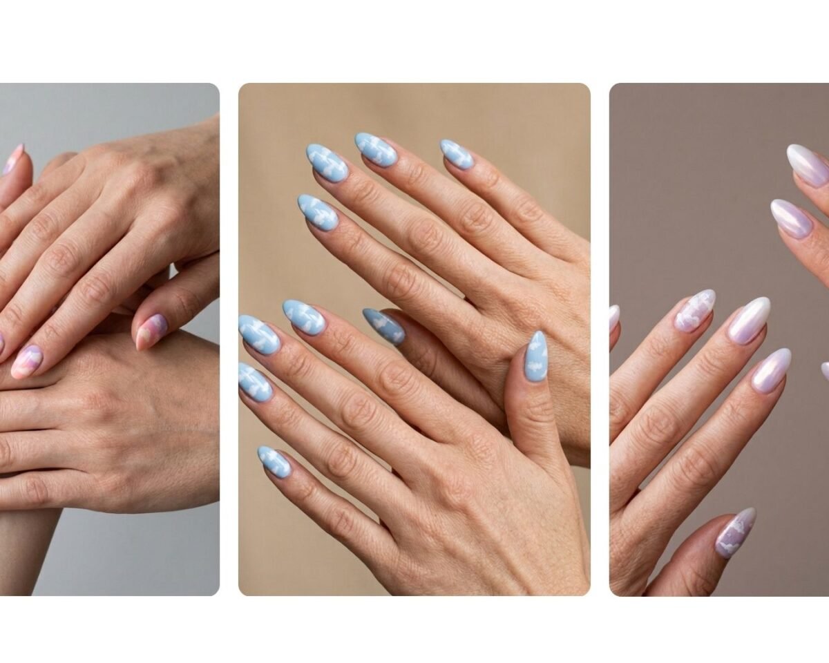 Cloud Nails That Bring the Sky to Your Fingertips