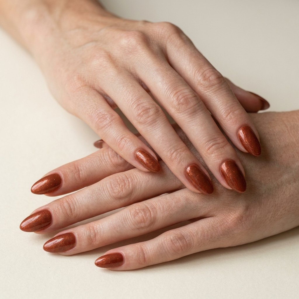 apricot nails