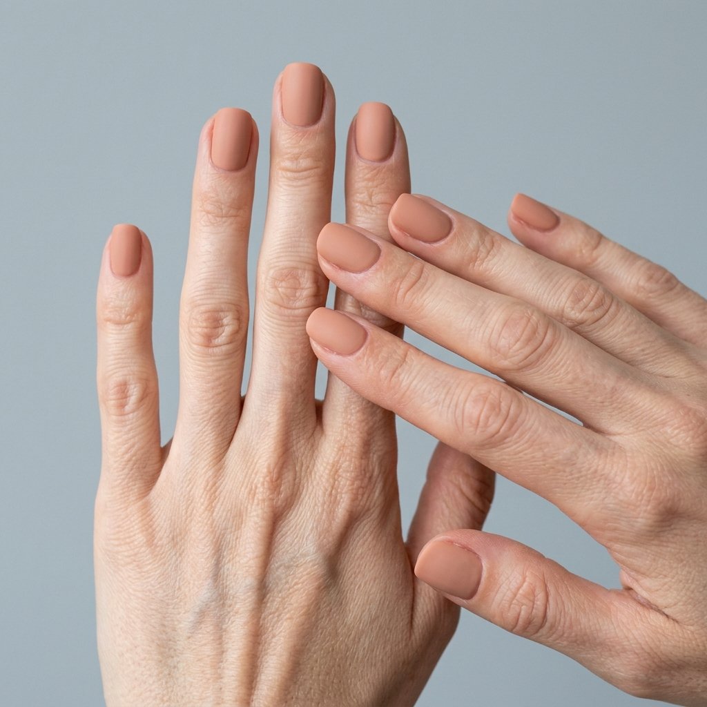 apricot nails