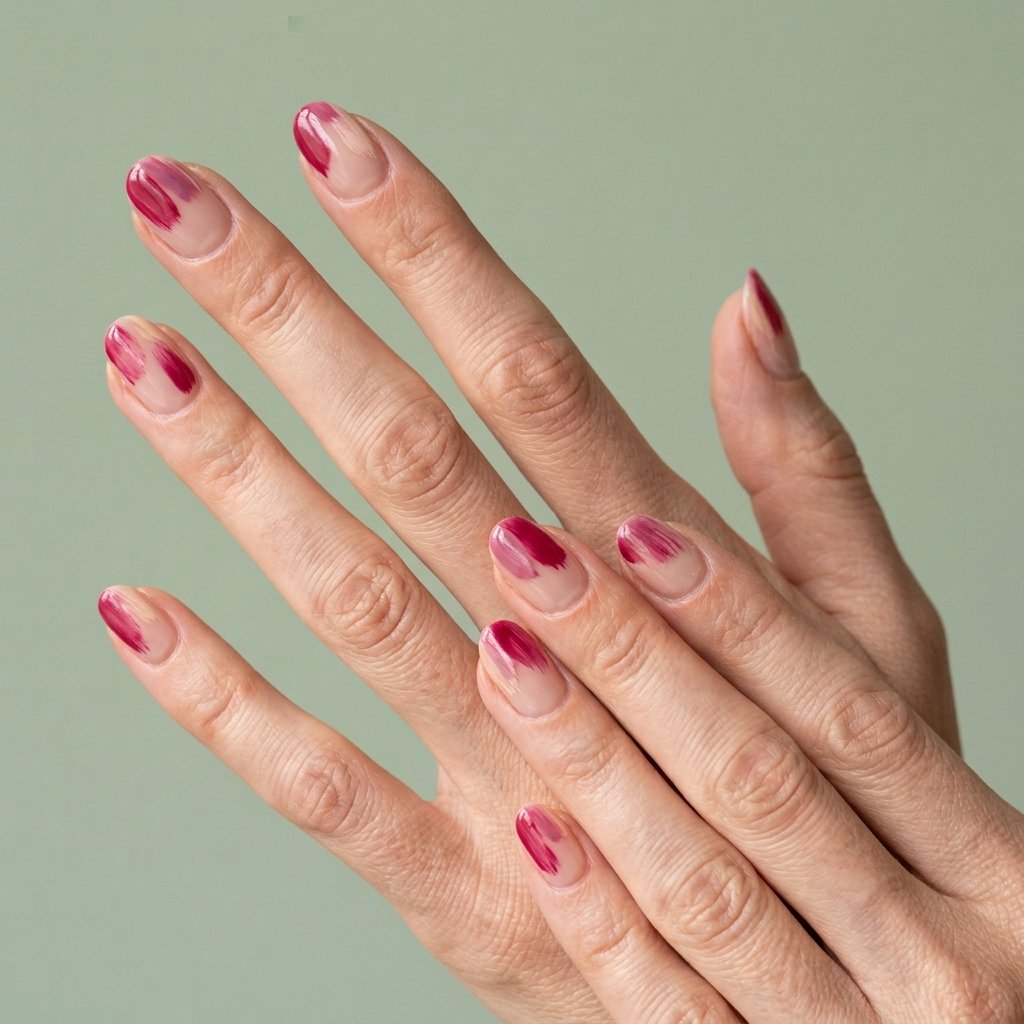 raspberry nails