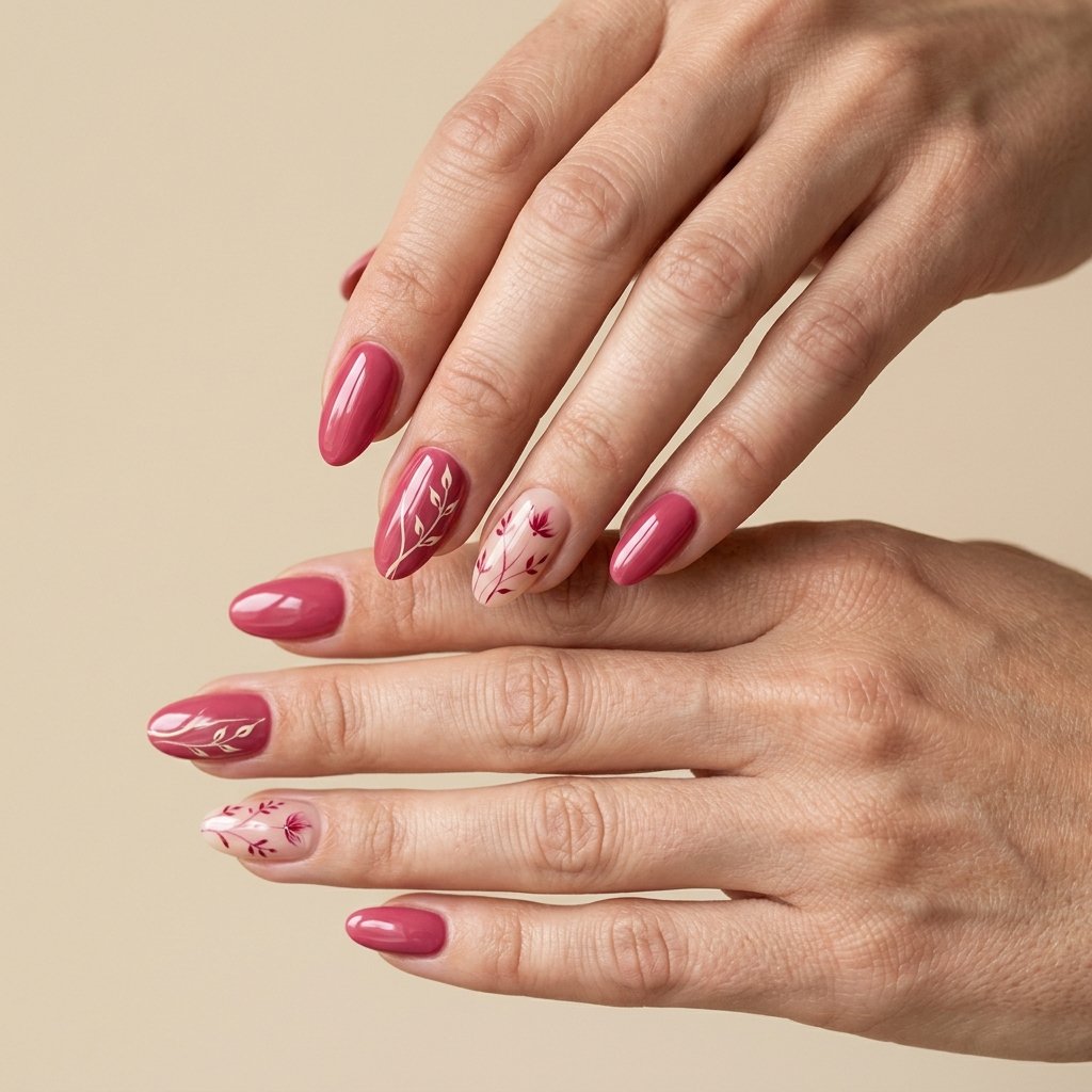 raspberry nails