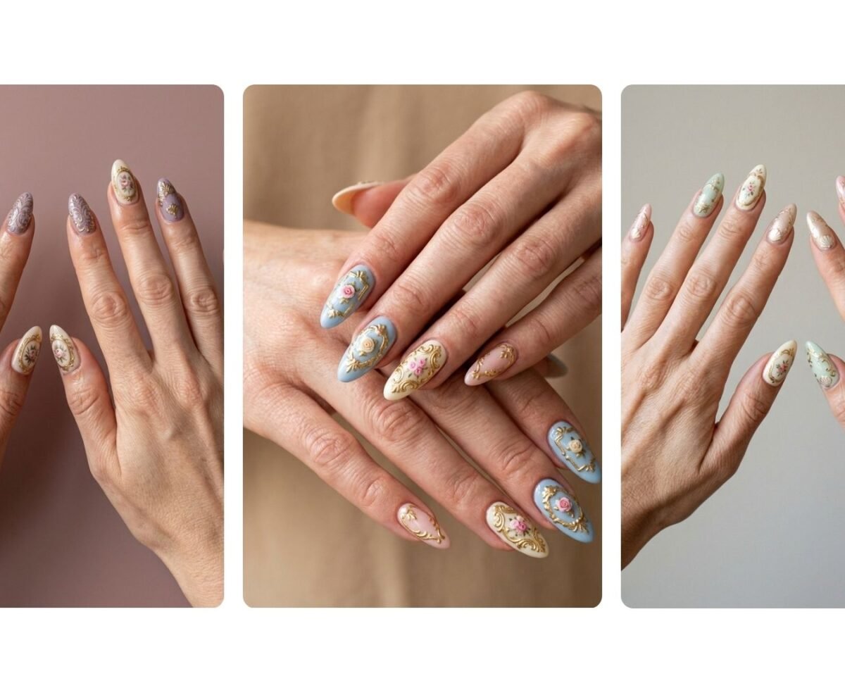 Rococo Nails: Romantic & Ornate Manicure Ideas