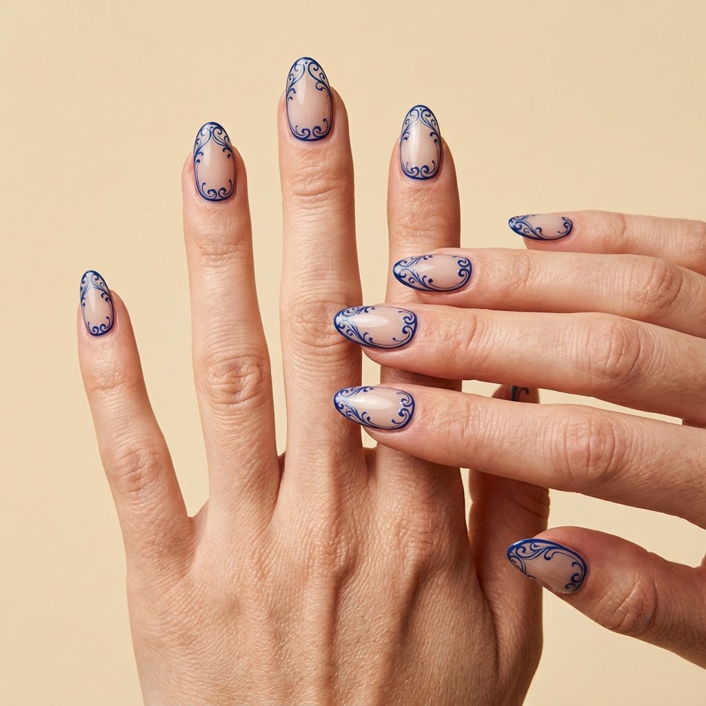 Sapphire Nails