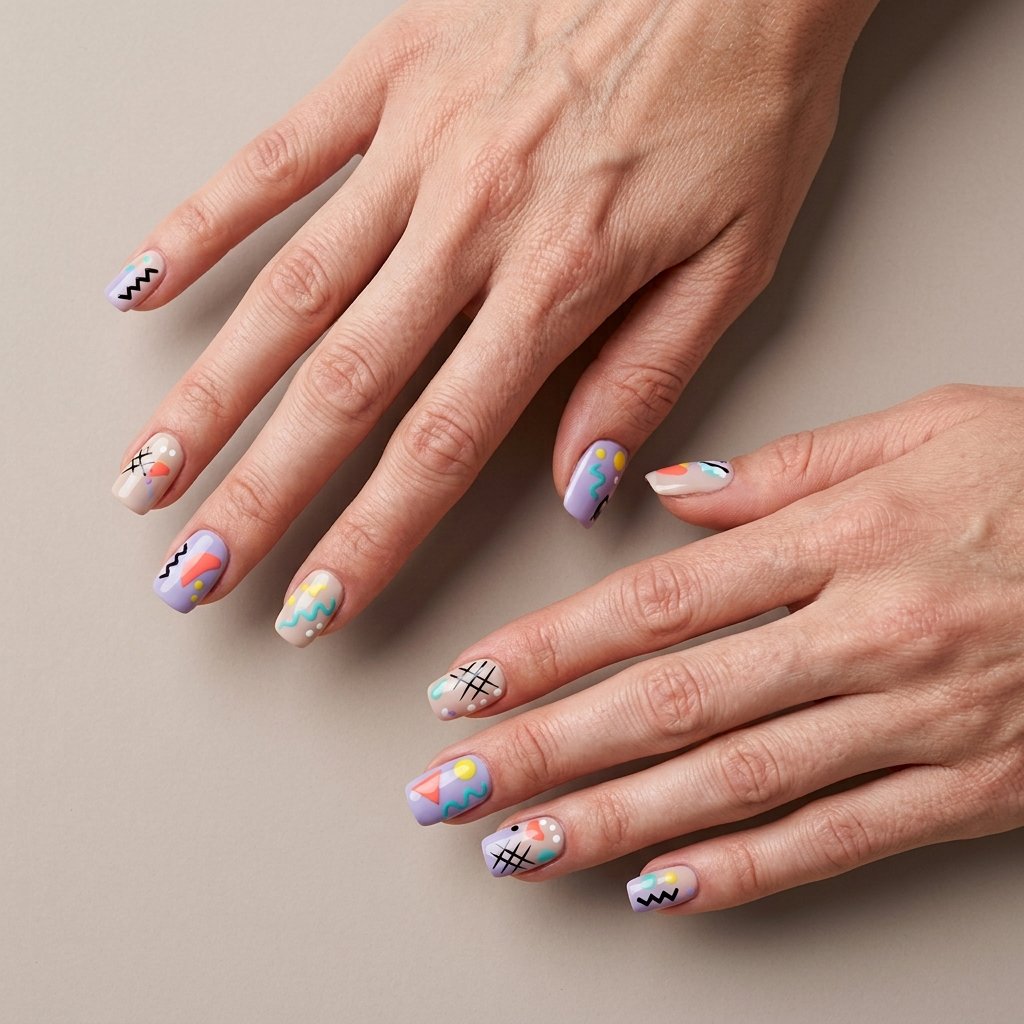 90s nails