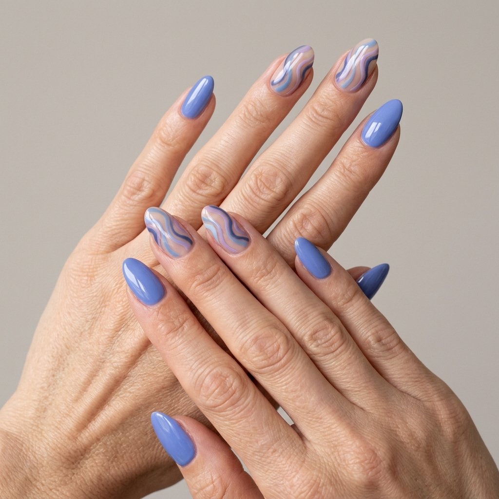 periwinkle nails