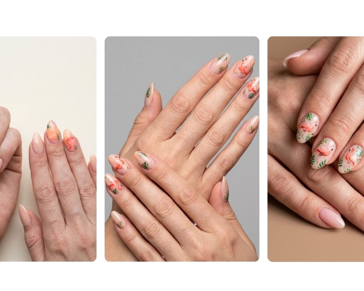 Flamingo Nails You’ll Want to Wear All Summer