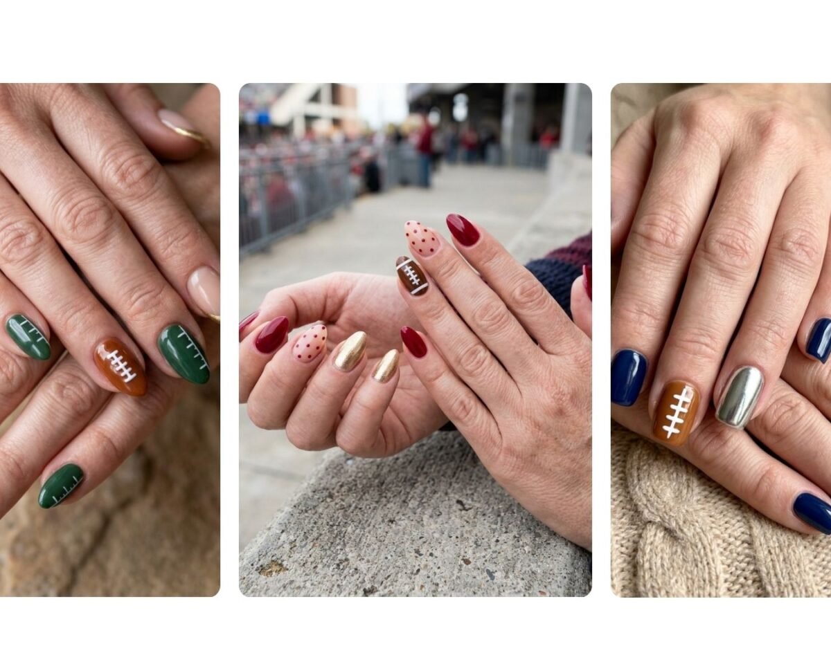 Game Day Nails: 10 Spirited Designs Made for Kickoff
