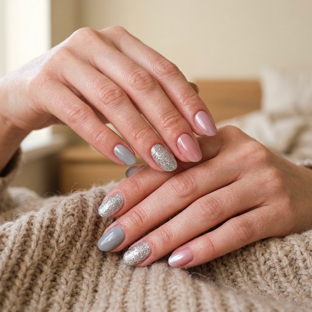 korean winter nails