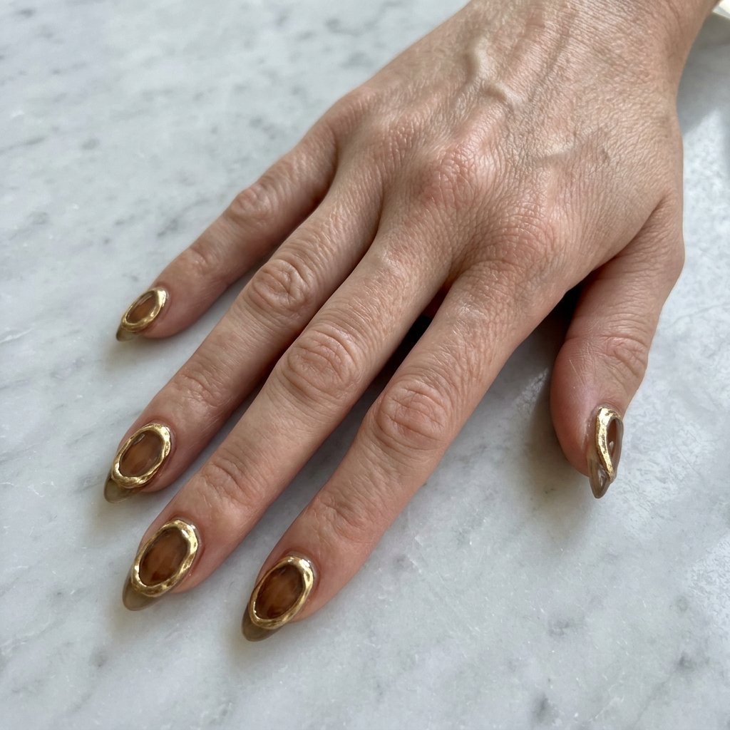 gilded nails