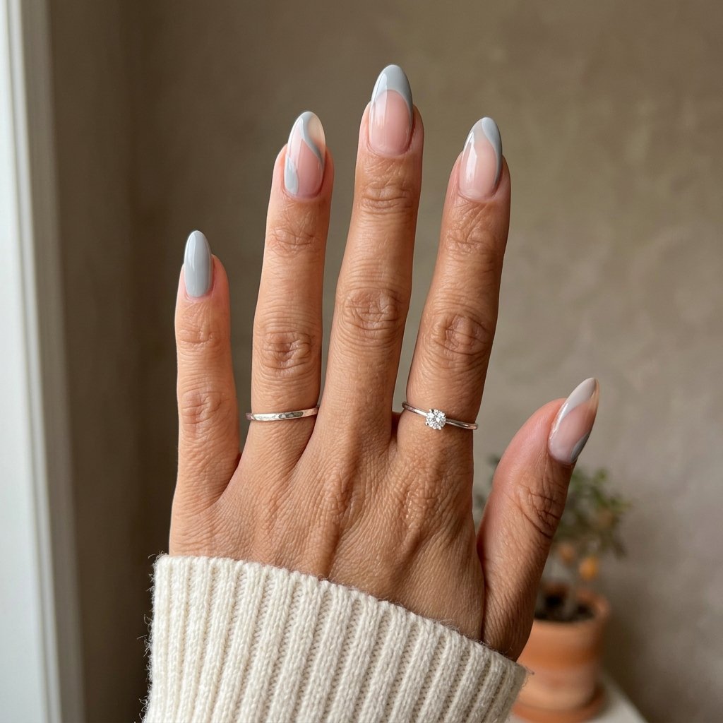 Gray Nail Ideas