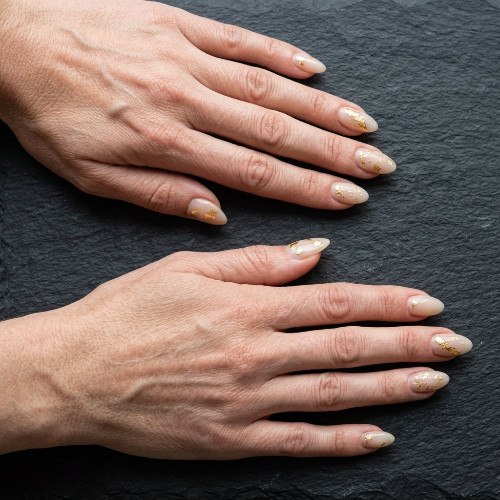gilded nails