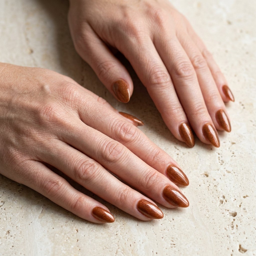 pecan nails