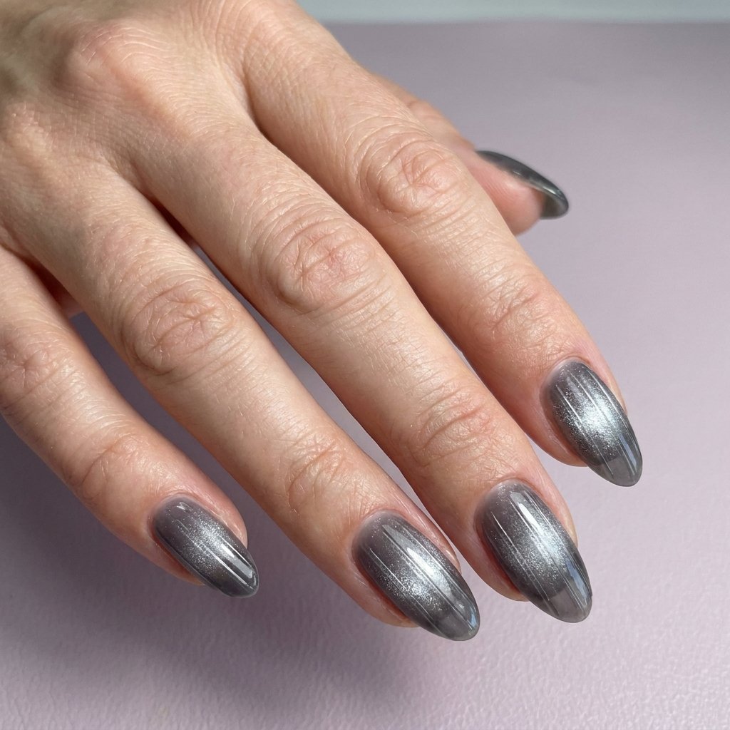 ribbed glass nails