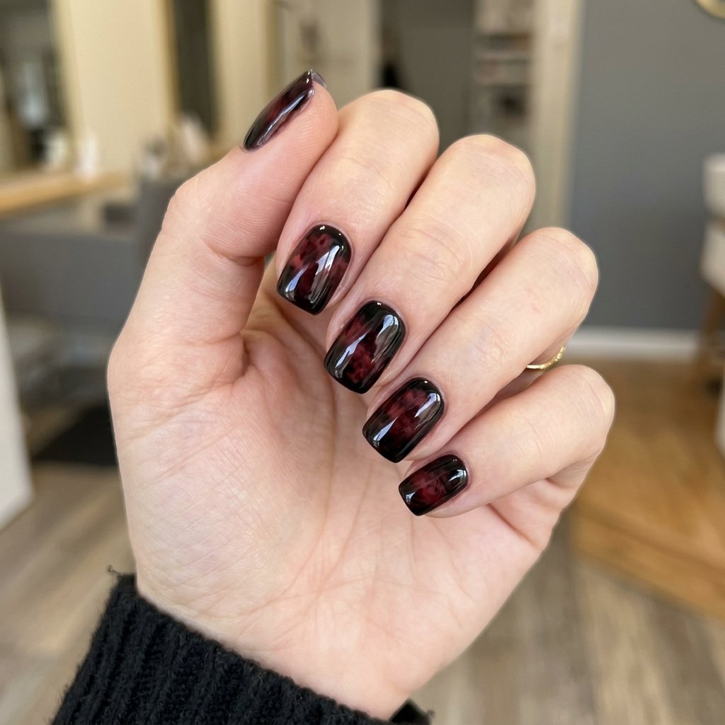 marble nail ideas