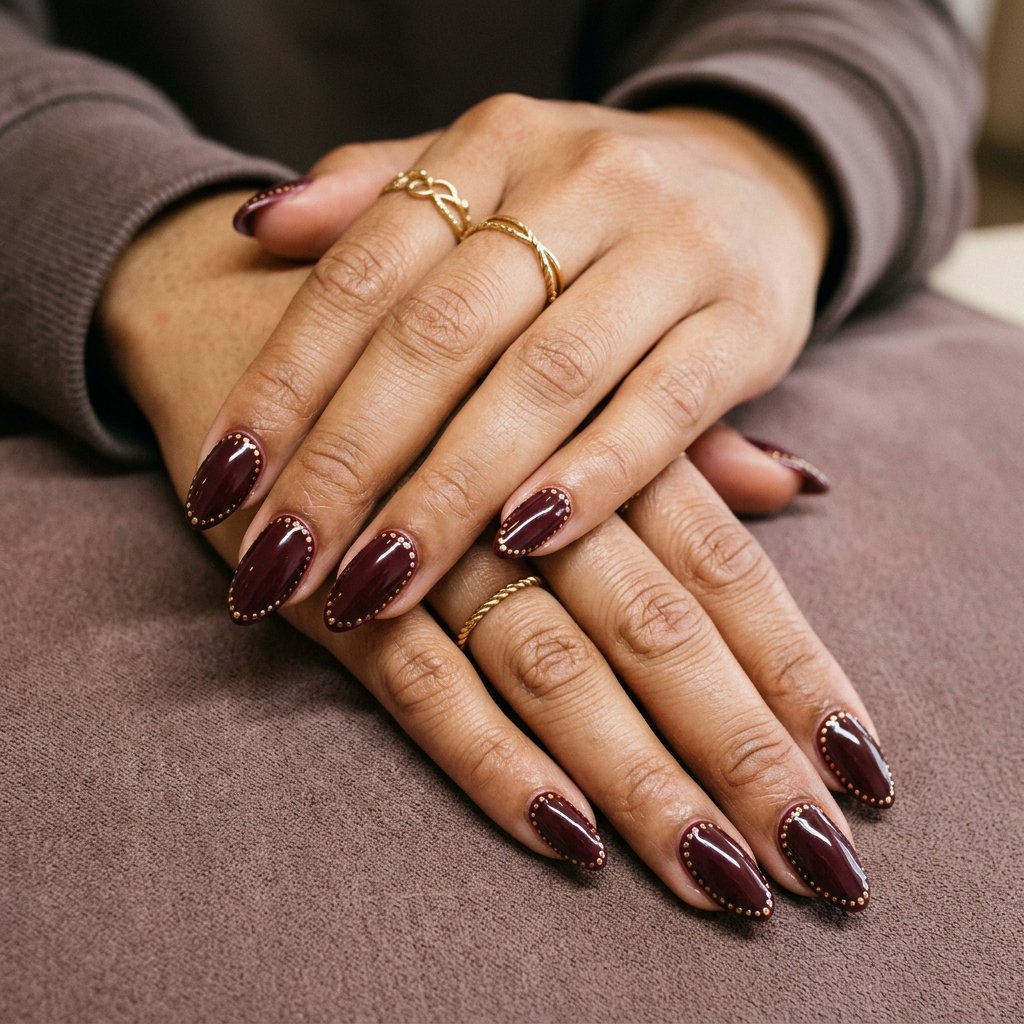 dark fall nail ideas