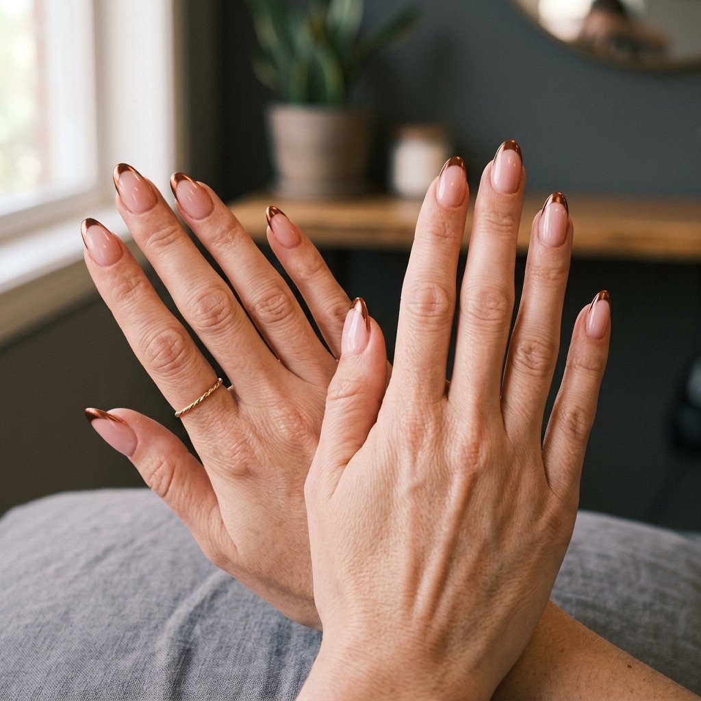 moscow mule nails