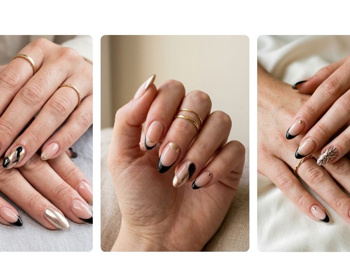 Black and Gold Nails: 10 Luxe Designs to Try Now