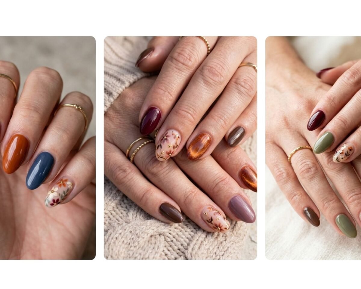 Fall Floral Nails: Gorgeous Designs to Try This Autumn
